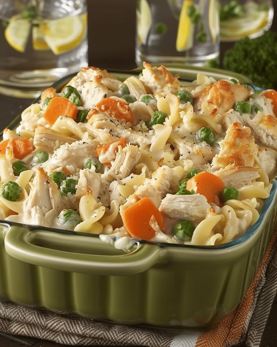 Creamy Chicken Noodle Casserole