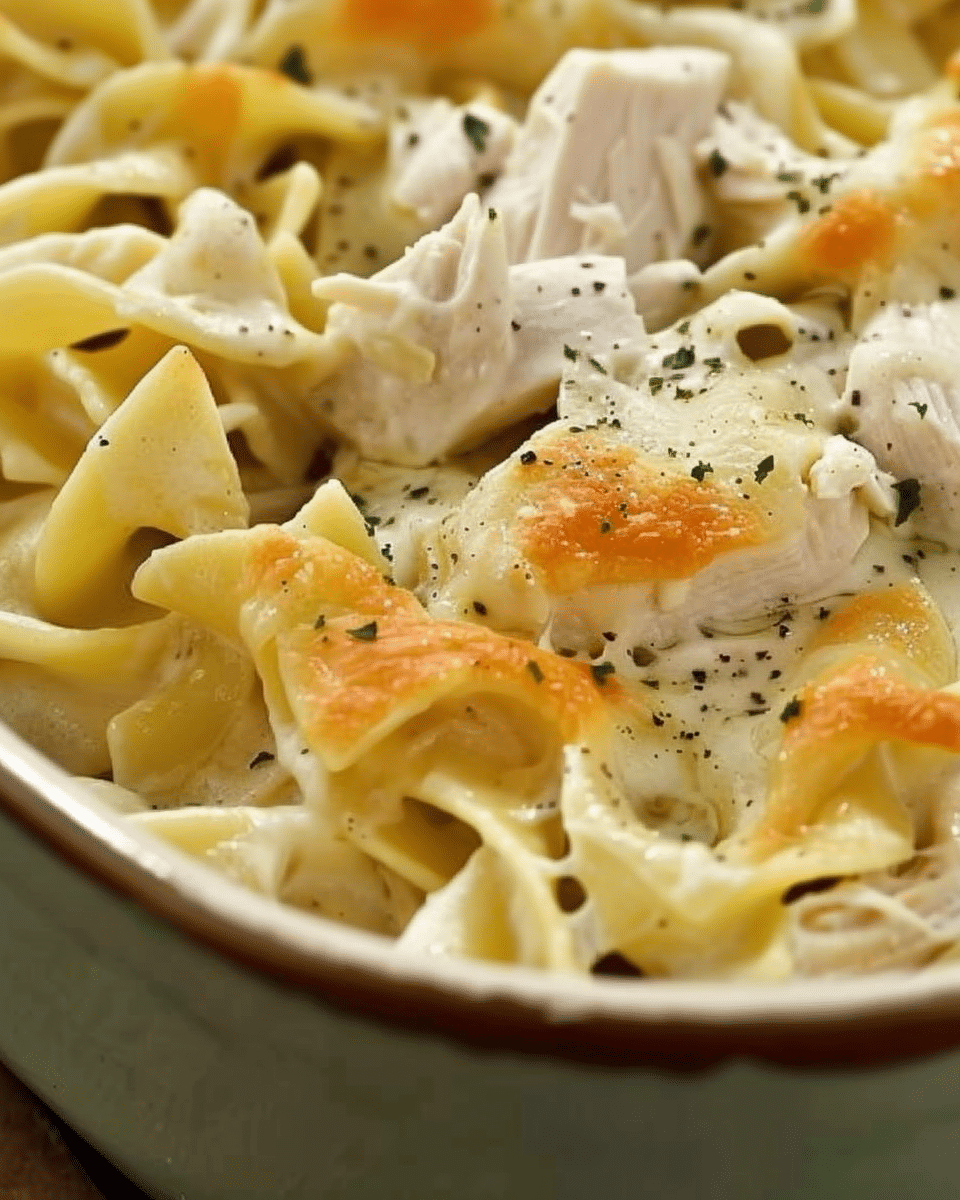 Creamy Chicken Noodle Casserole