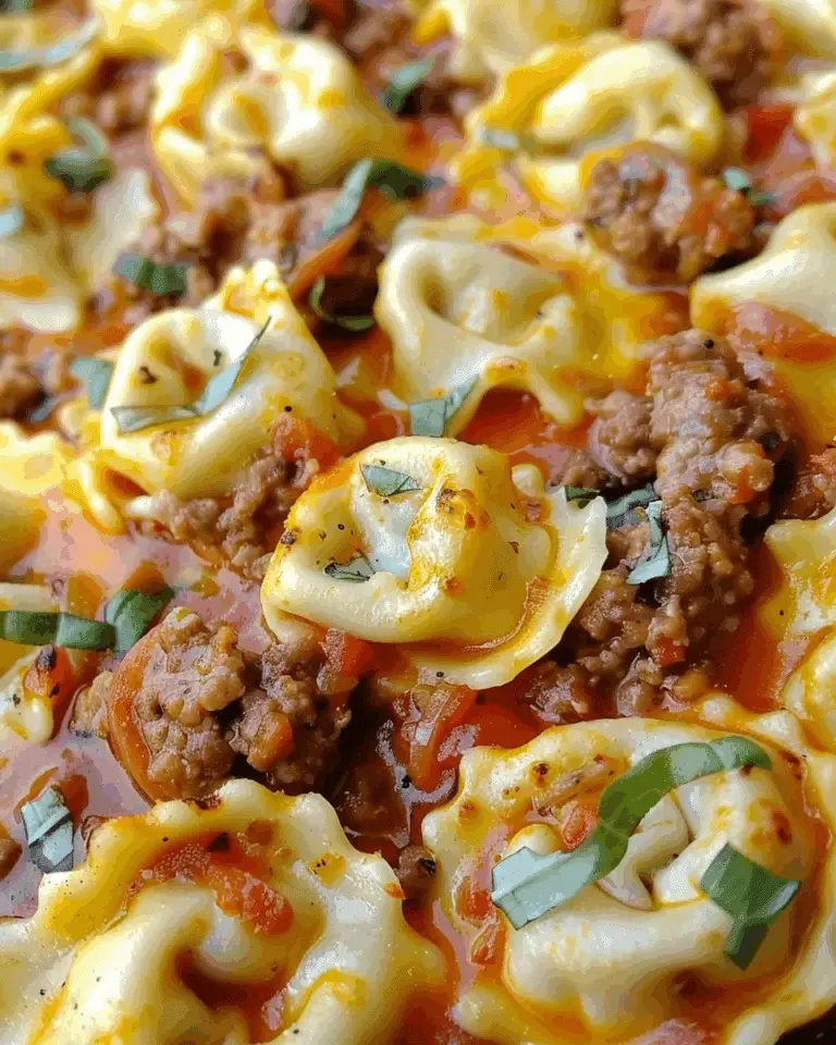 Creamy Italian Sausage Tortellini