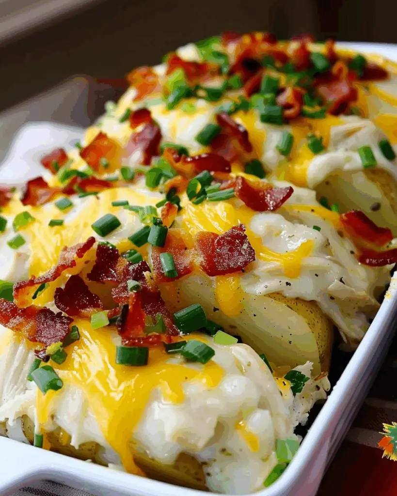 Loaded Potato Ranch Chicken Casserole
