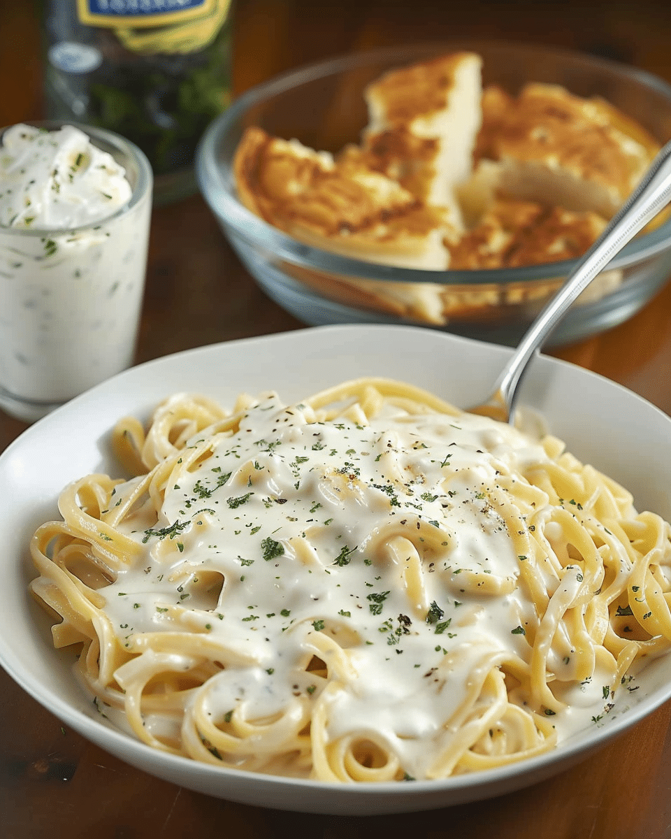 Creamy Olive Garden Alfredo Copycat Recipe