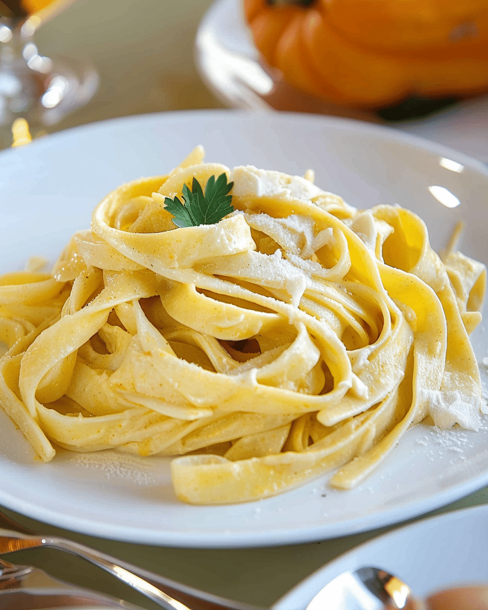 Creamy Pumpkin Pasta Sauce