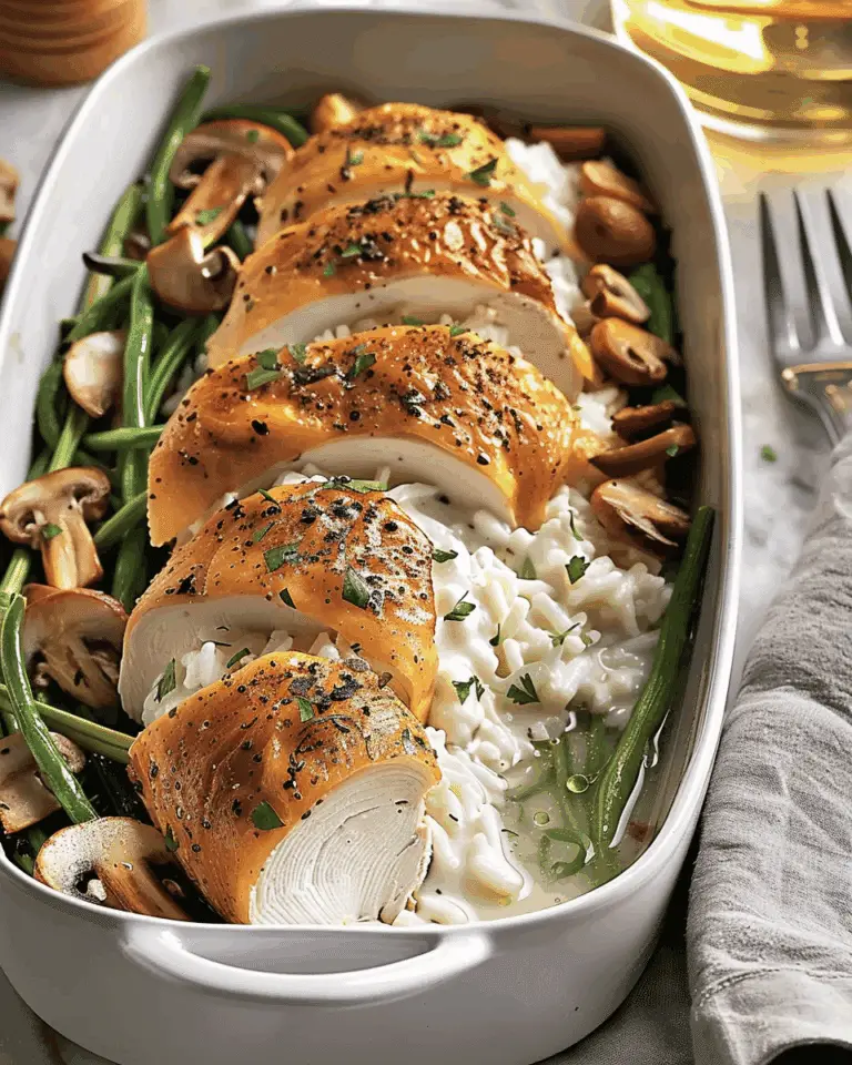 Mushroom-Stuffed Chicken