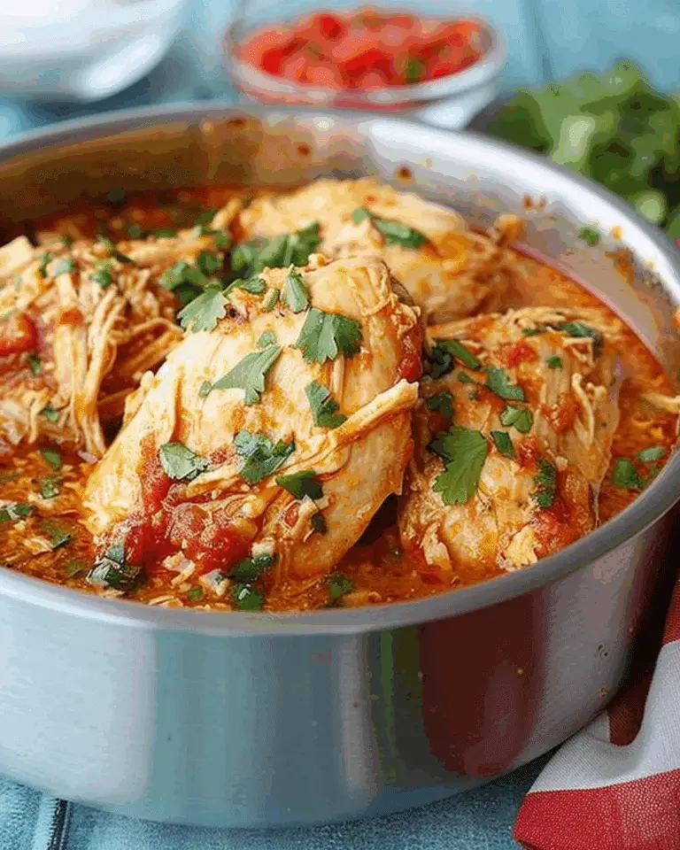 Crockpot Salsa Chicken