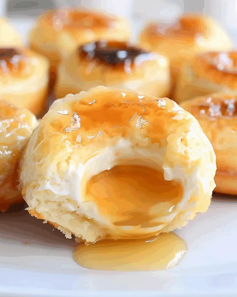 Baked Crème Brûlée Donuts