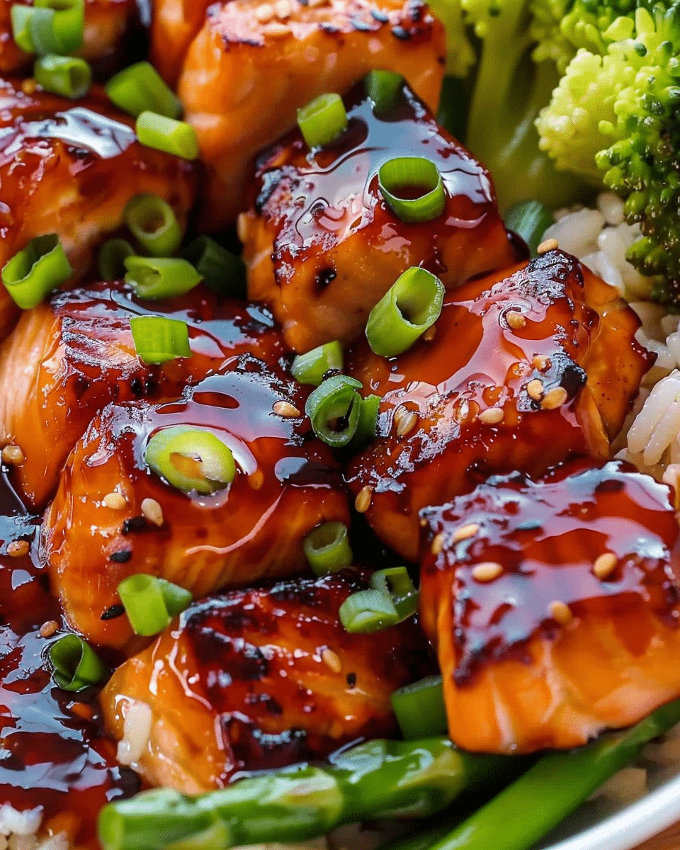 Teriyaki Salmon Bowl