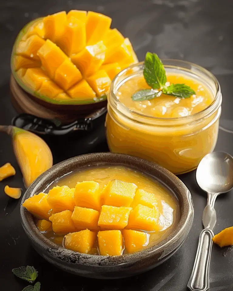 Easy Mango Jam No Pectin Recipe