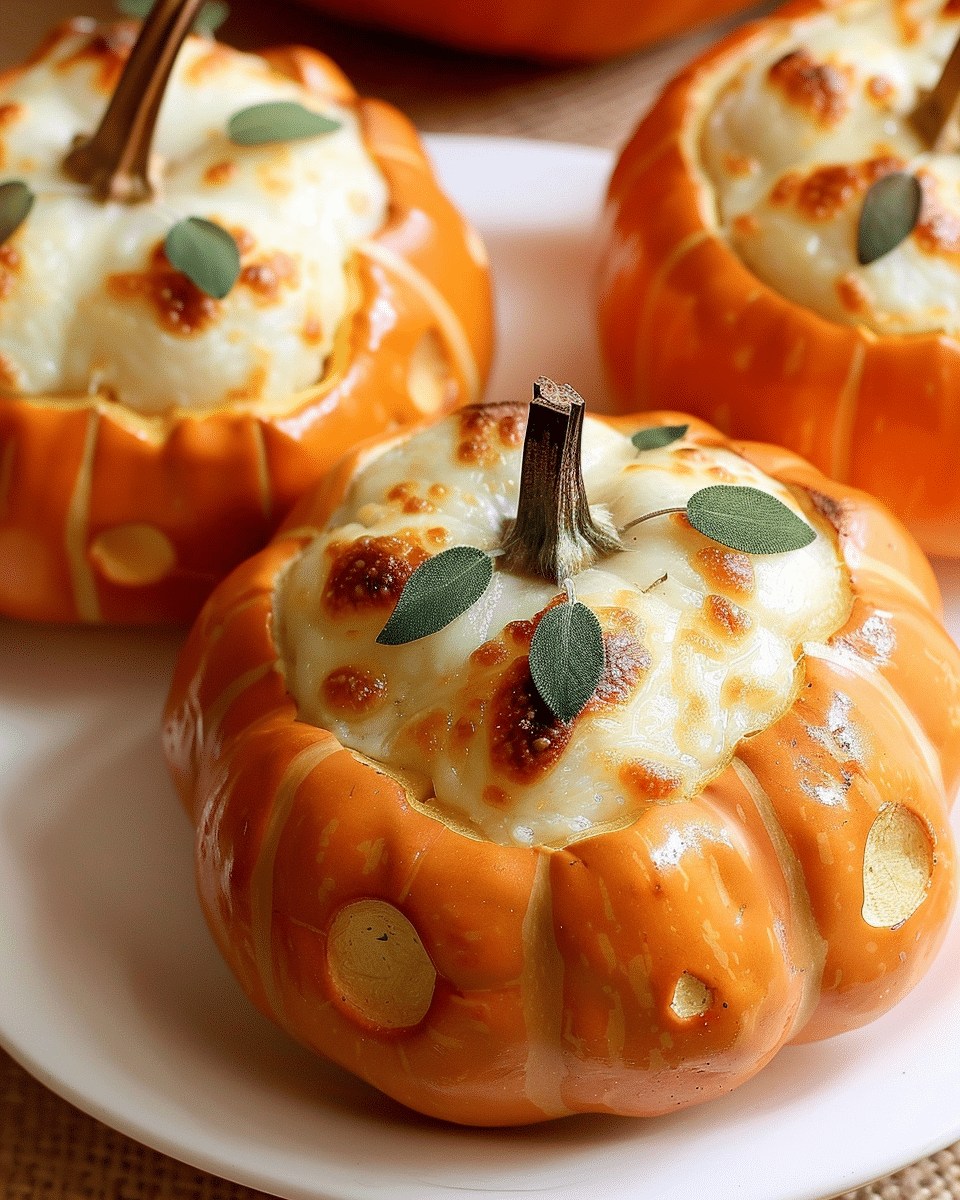 Easy Pizza-Stuffed Pumpkins