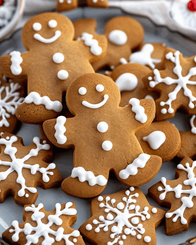 Soft Chewy Gingerbread Men Cookies Recipe