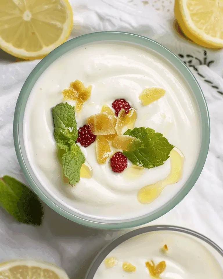Ginger Milk Pudding
