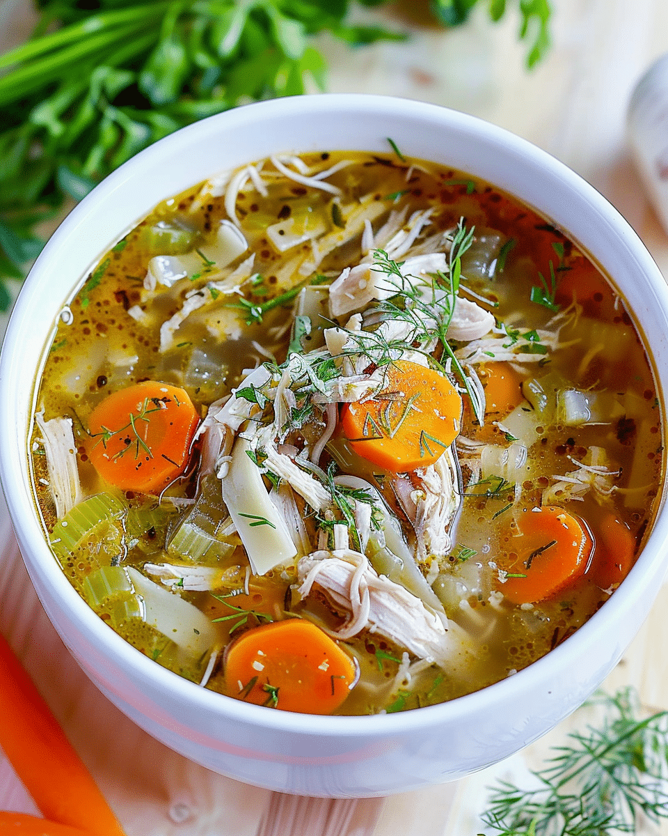 Gluten Free Chicken Noodle Soup