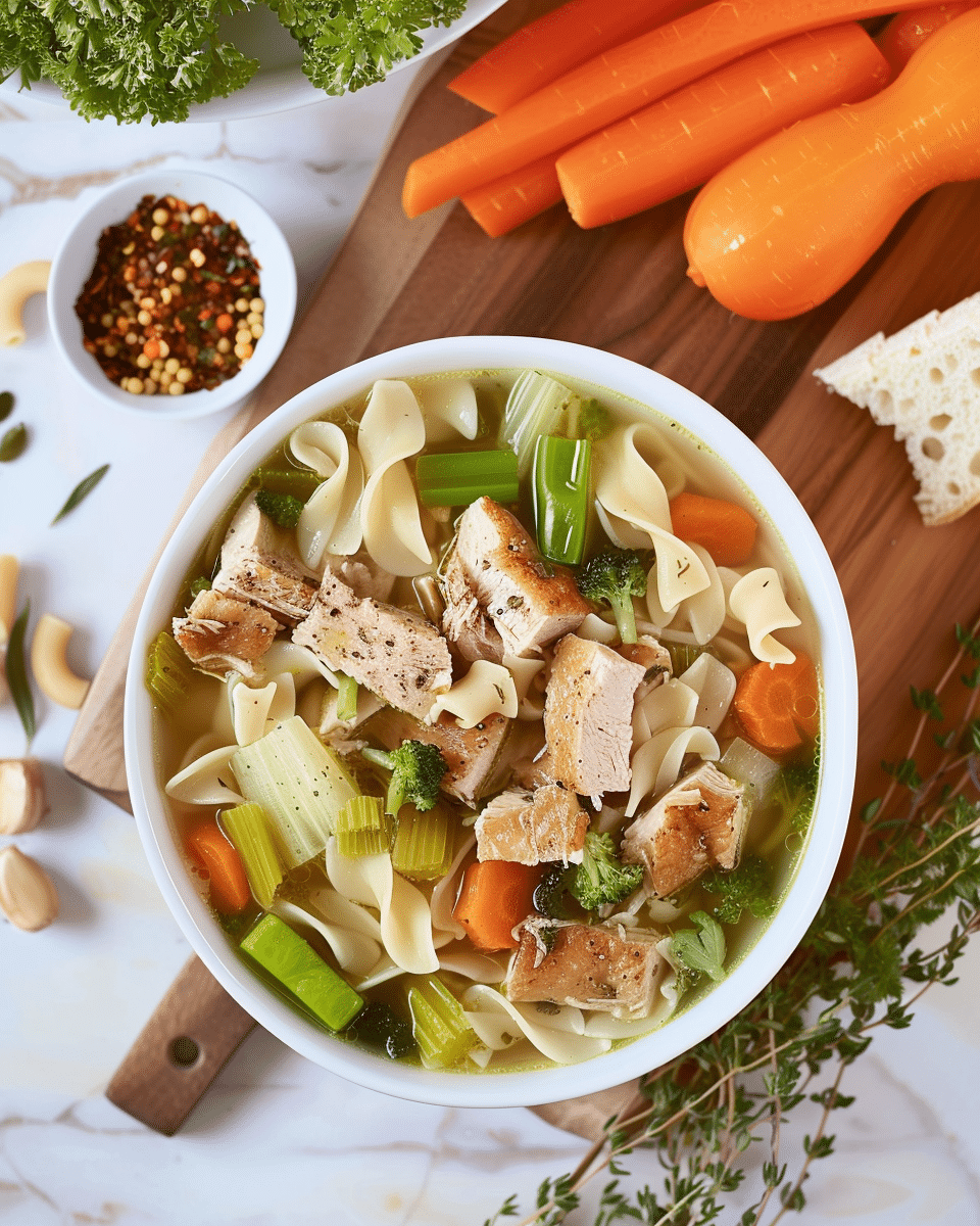 Gluten Free Chicken Noodle Soup