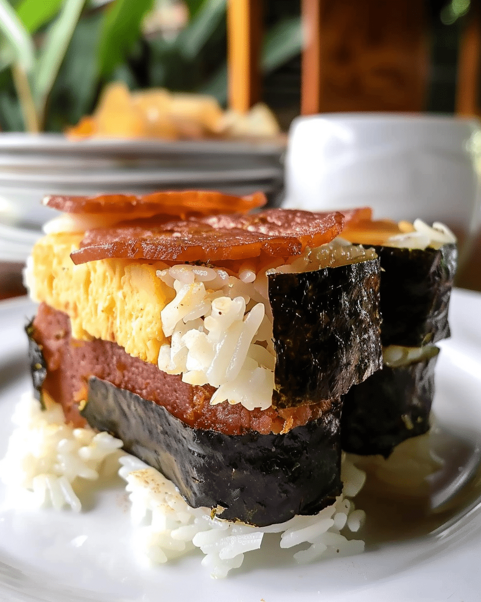 Hawaiian Spam Musubi