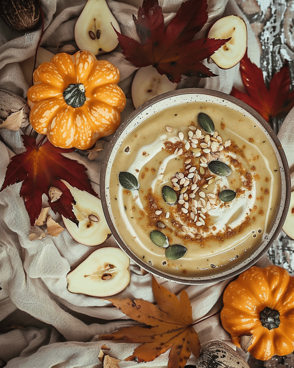 Healthy Pumpkin Smoothie Bowl