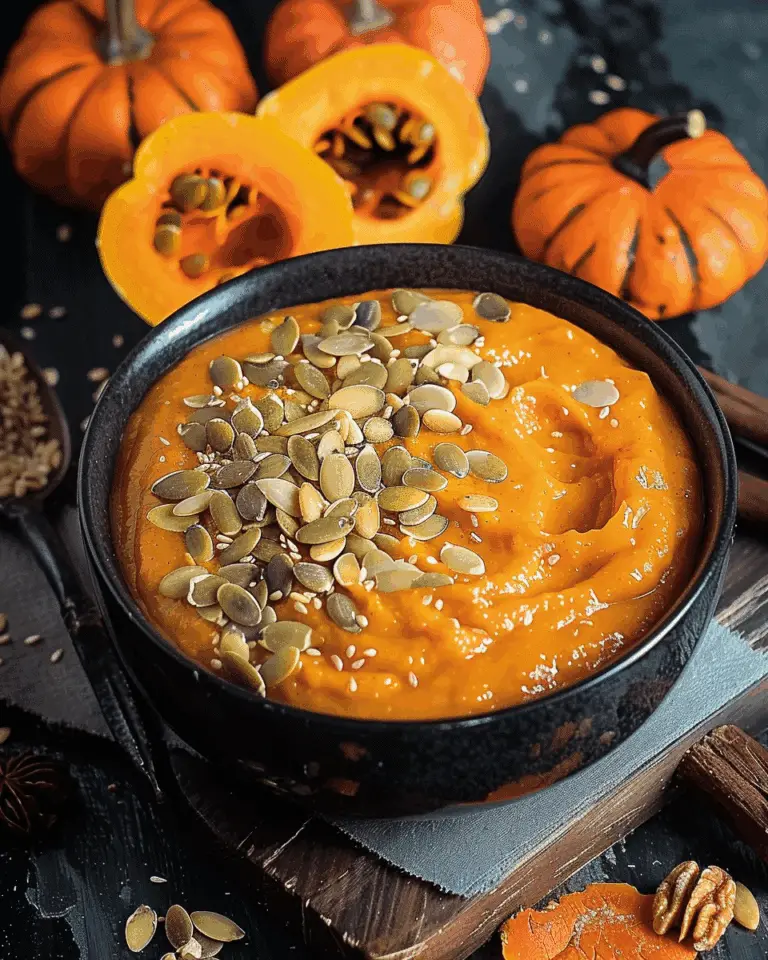 Healthy Pumpkin Smoothie Bowl