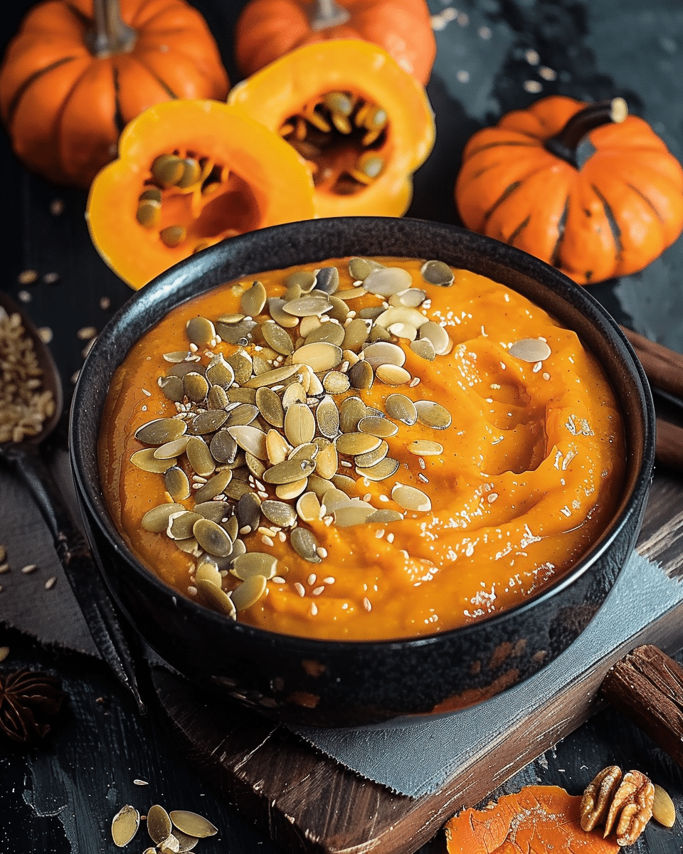 Healthy Pumpkin Smoothie Bowl