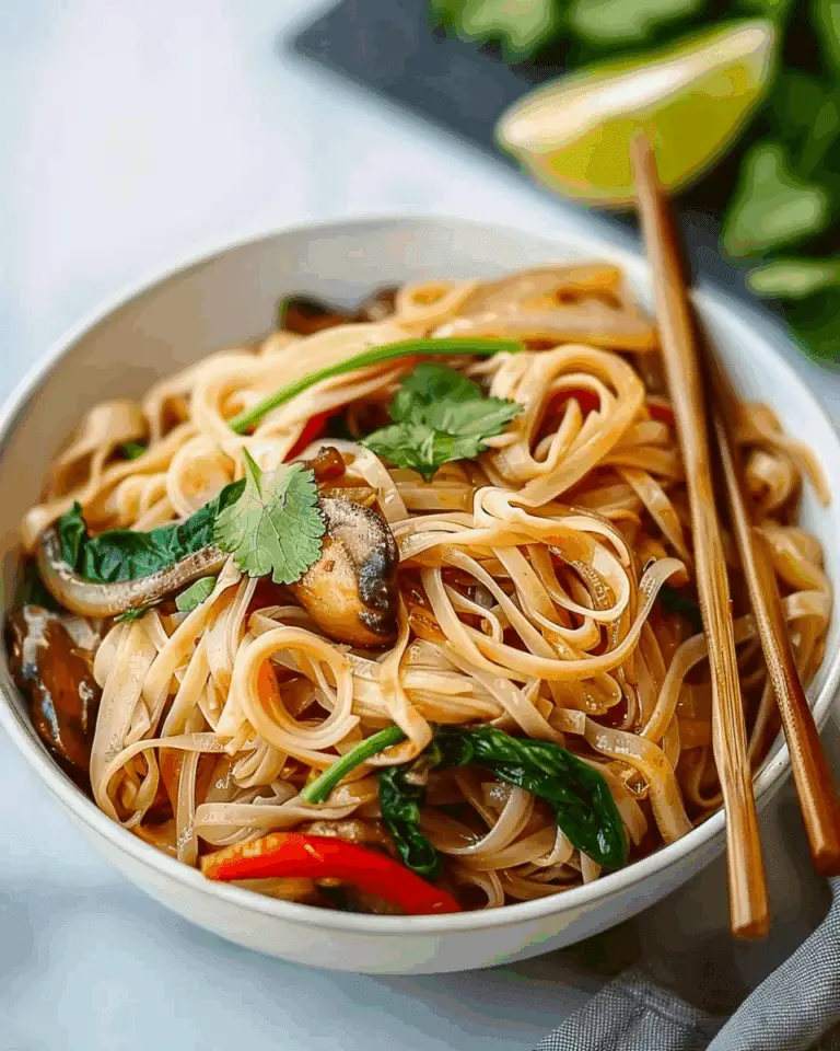 High-Protein Rice Noodle Stir Fry