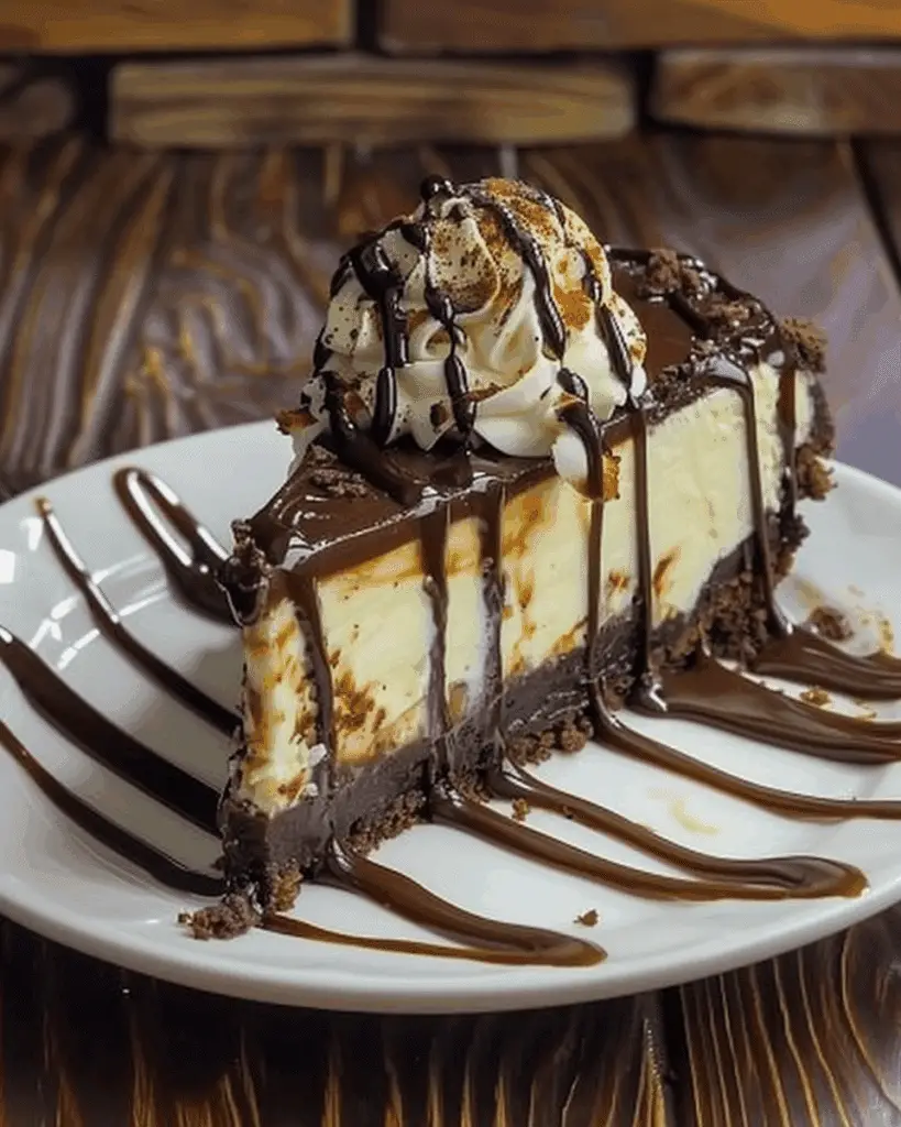 Hot Fudge Sundae Brownie Cheesecake