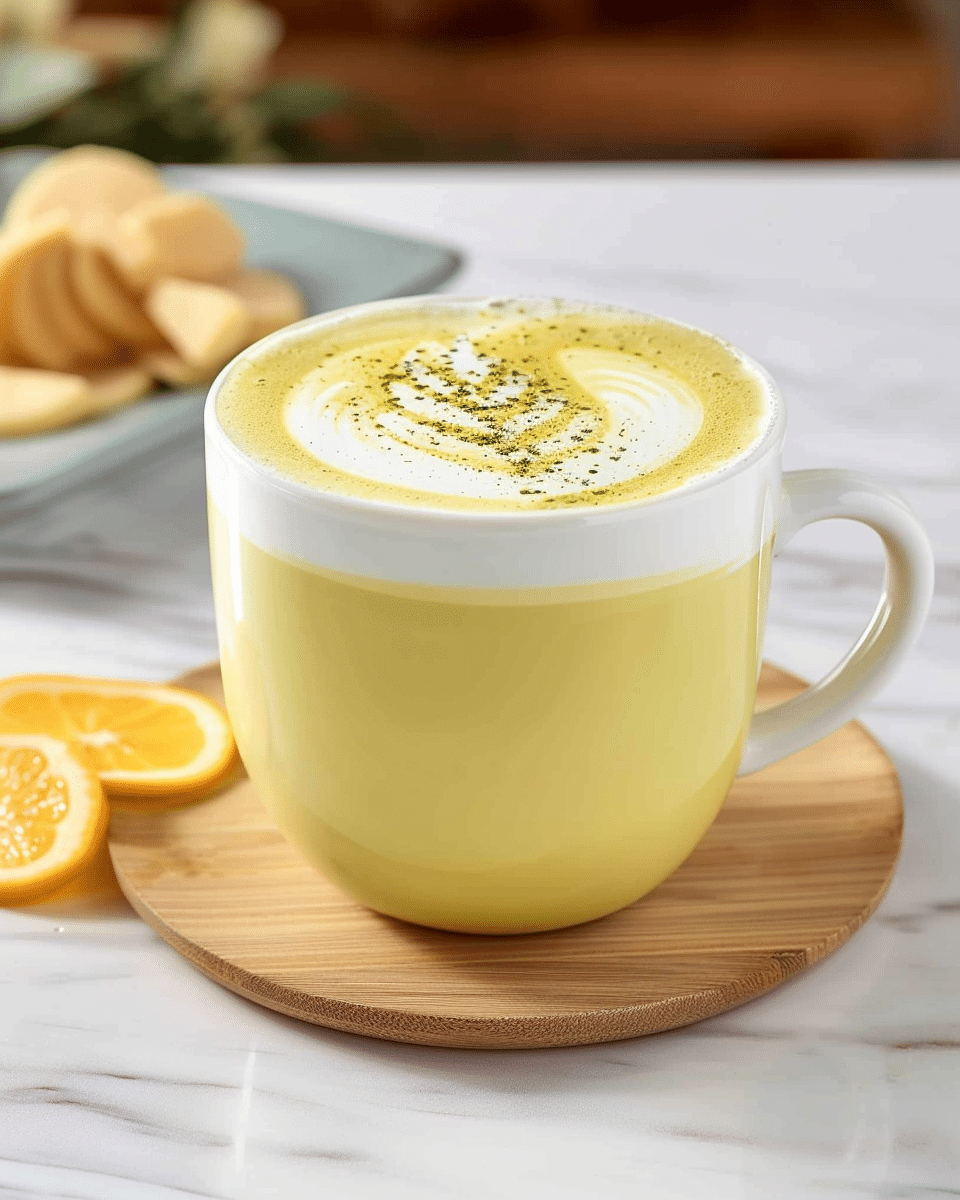 Honey Matcha Latte
