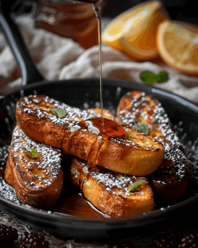 Irresistible Honey Butter Stuffed French Toast Sticks