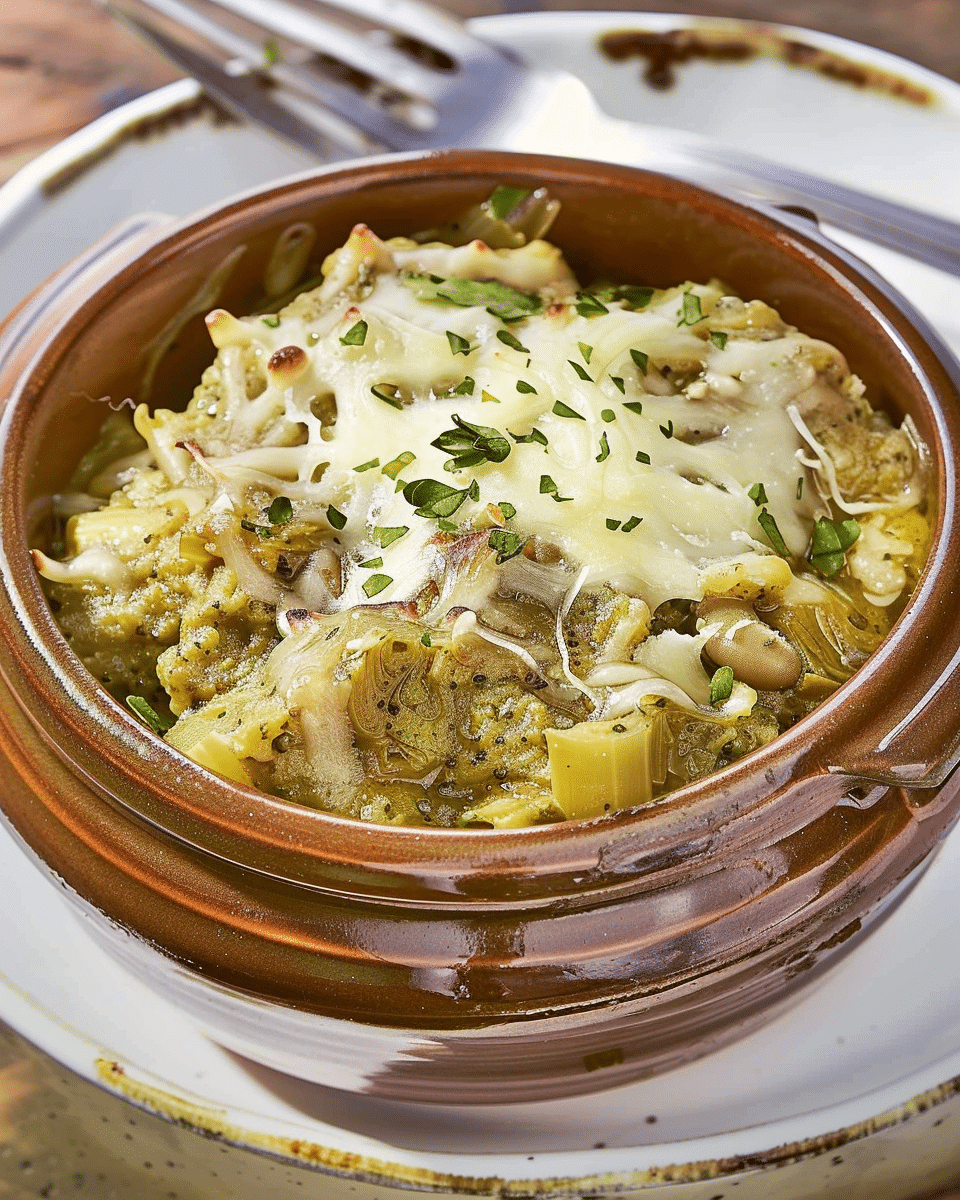 Italian-Style Green Bean and Artichoke Casserole