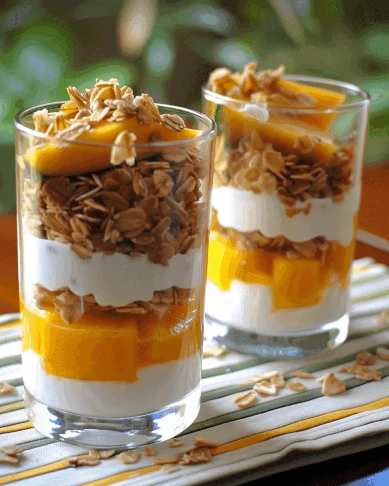 Mango Yogurt Parfait