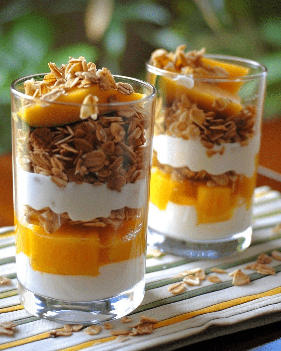 Mango Yogurt Parfait