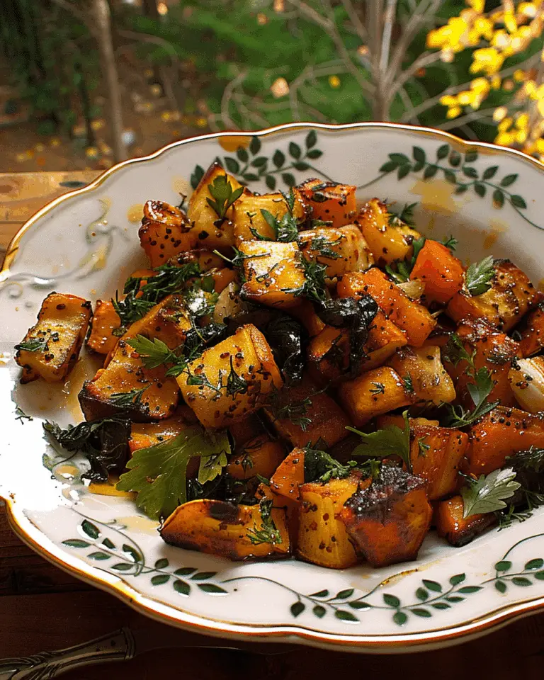 Maple Roasted Vegetables