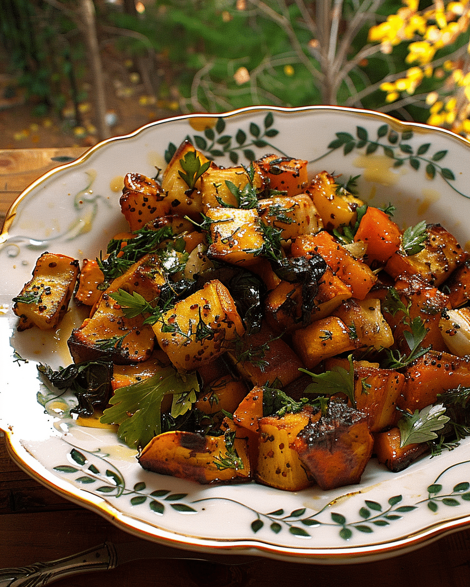 Maple Roasted Vegetables