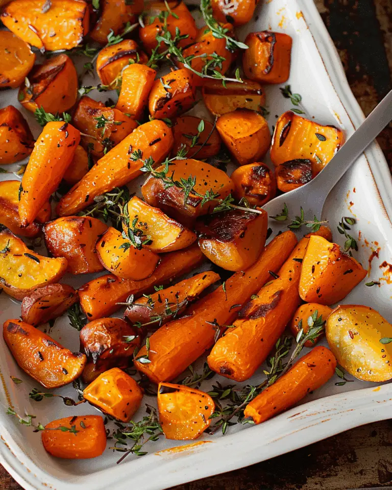 Maple Roasted Vegetables