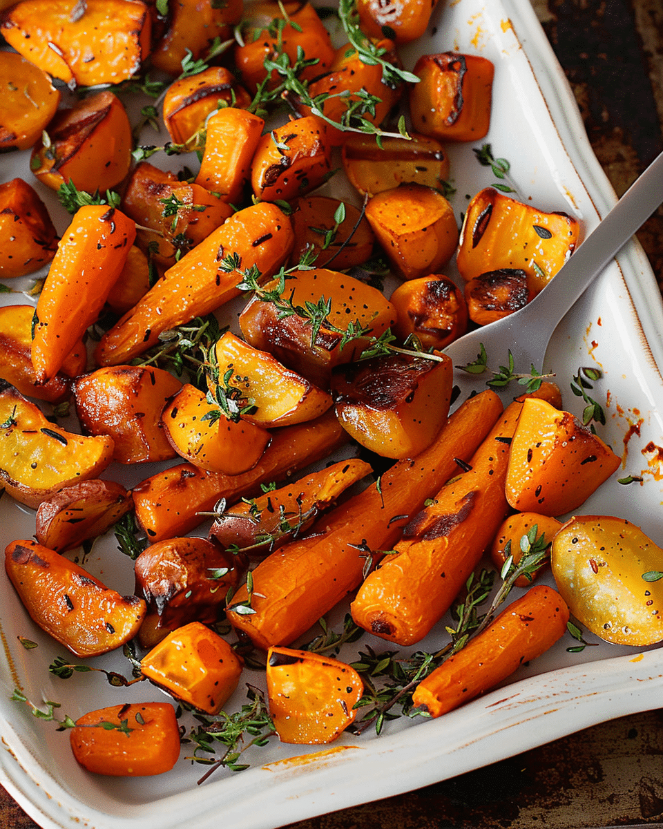 Maple Roasted Vegetables