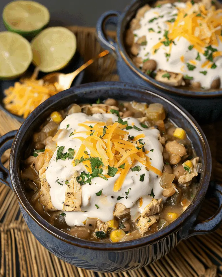Out of This World Cream Cheese Chicken Chili