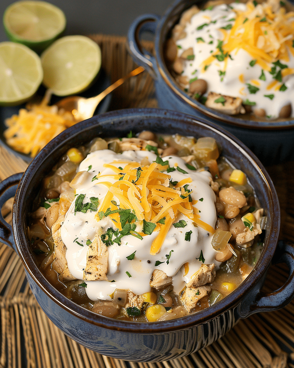 Out of This World Cream Cheese Chicken Chili