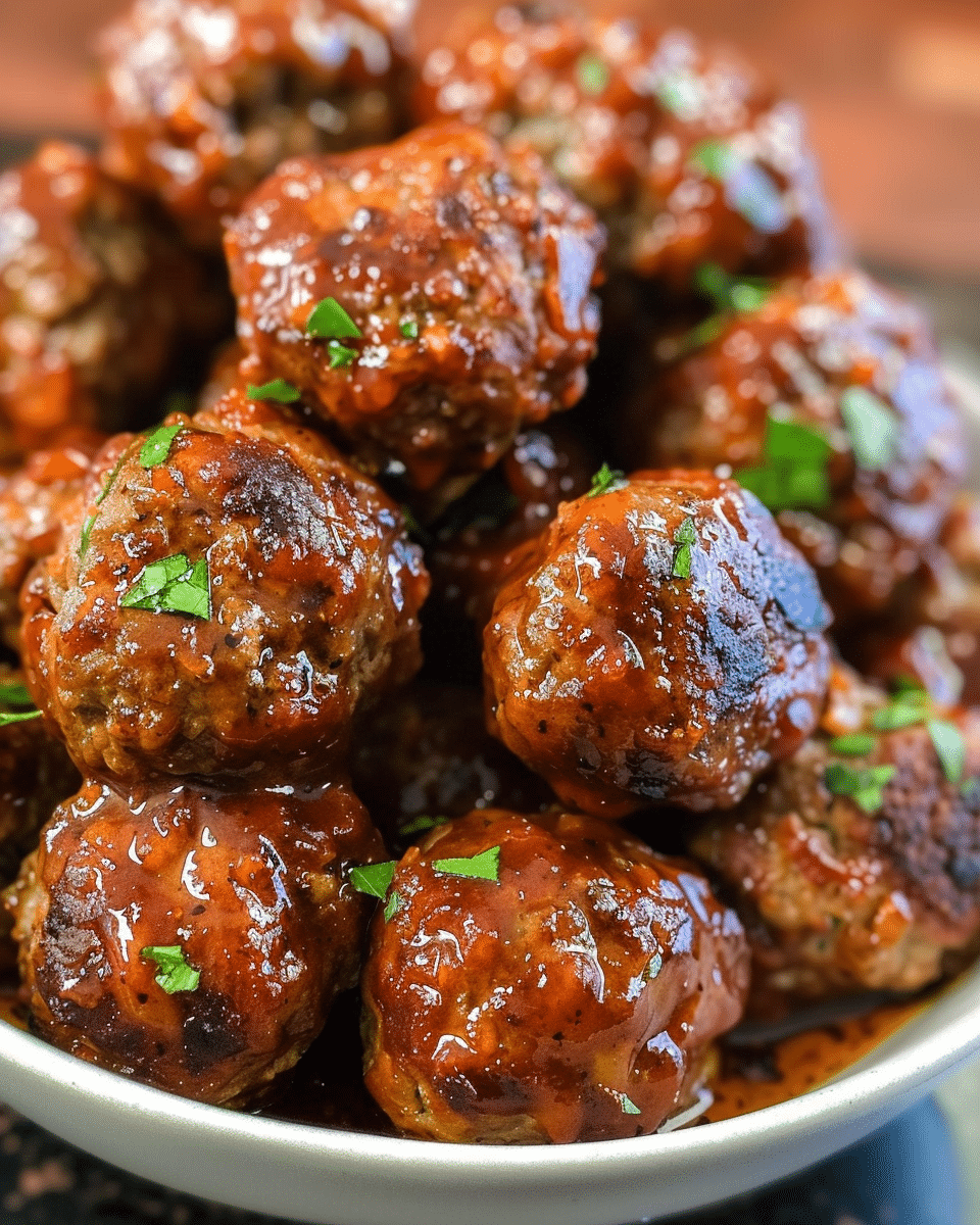 Oven Baked BBQ Meatballs Recipe for Delicious Family Meals