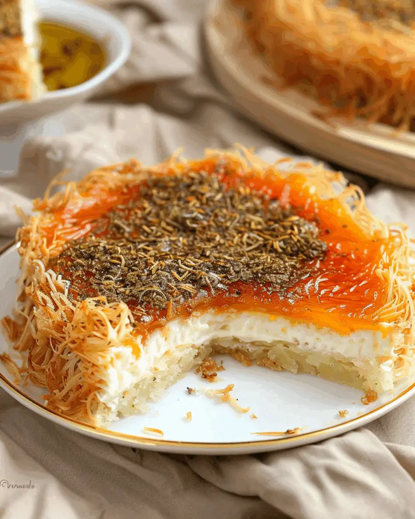 Palestinian Knafeh