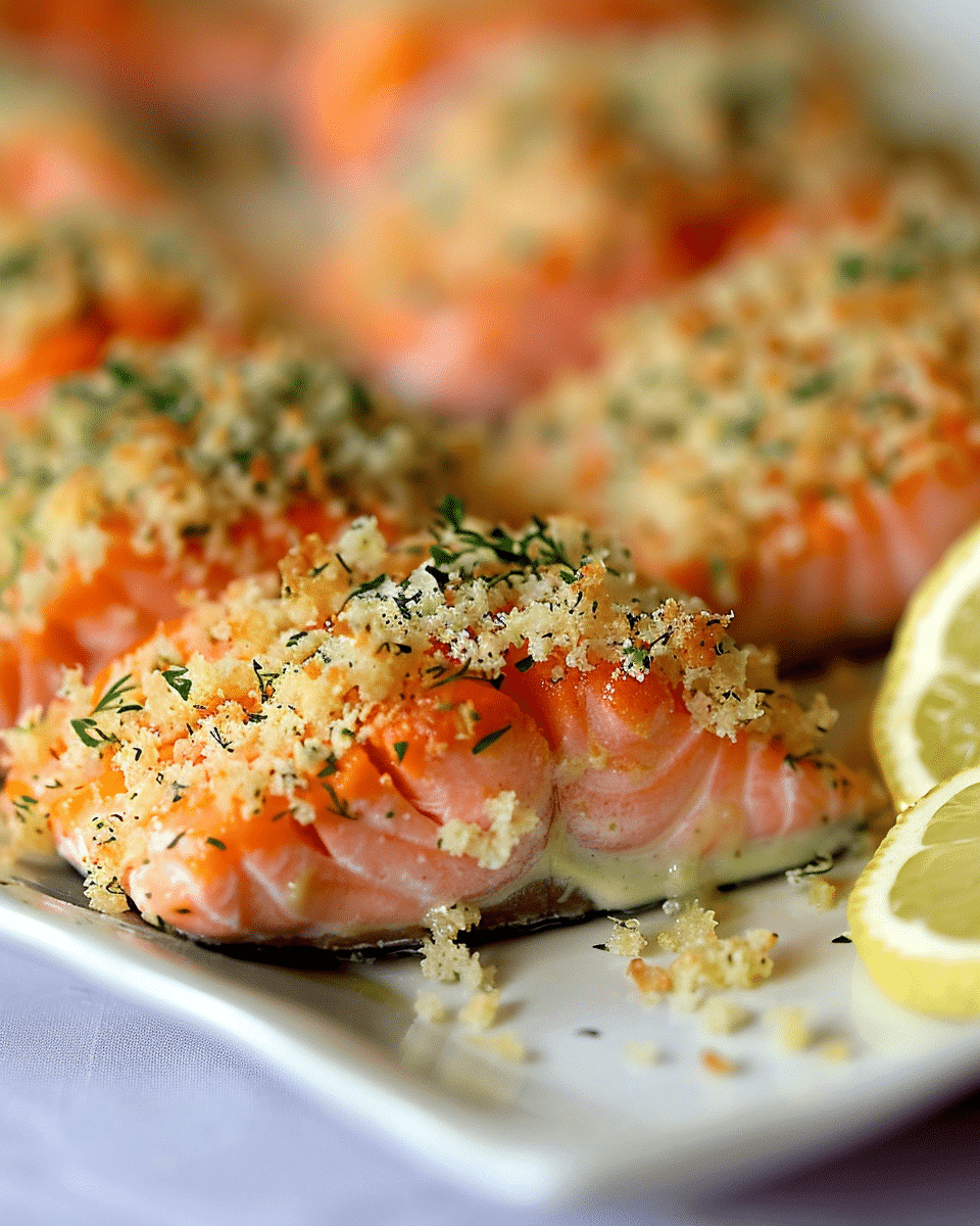 Panko Crusted Salmon