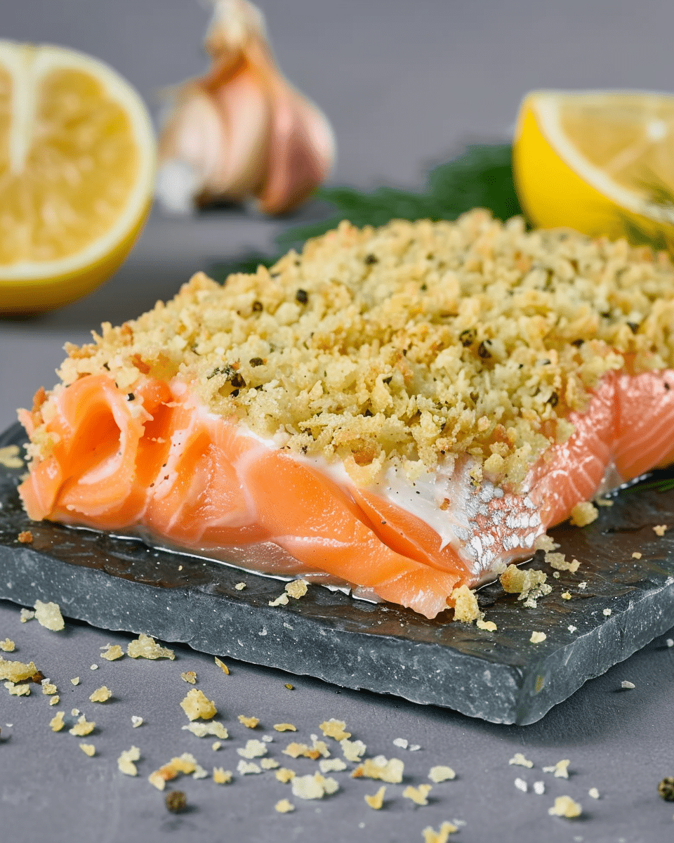 Panko Crusted Salmon