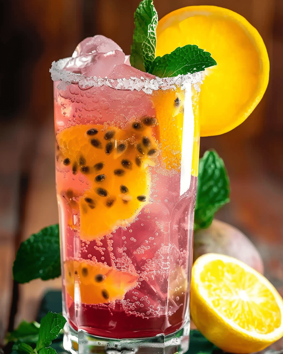 Passion Fruit Mai Tai