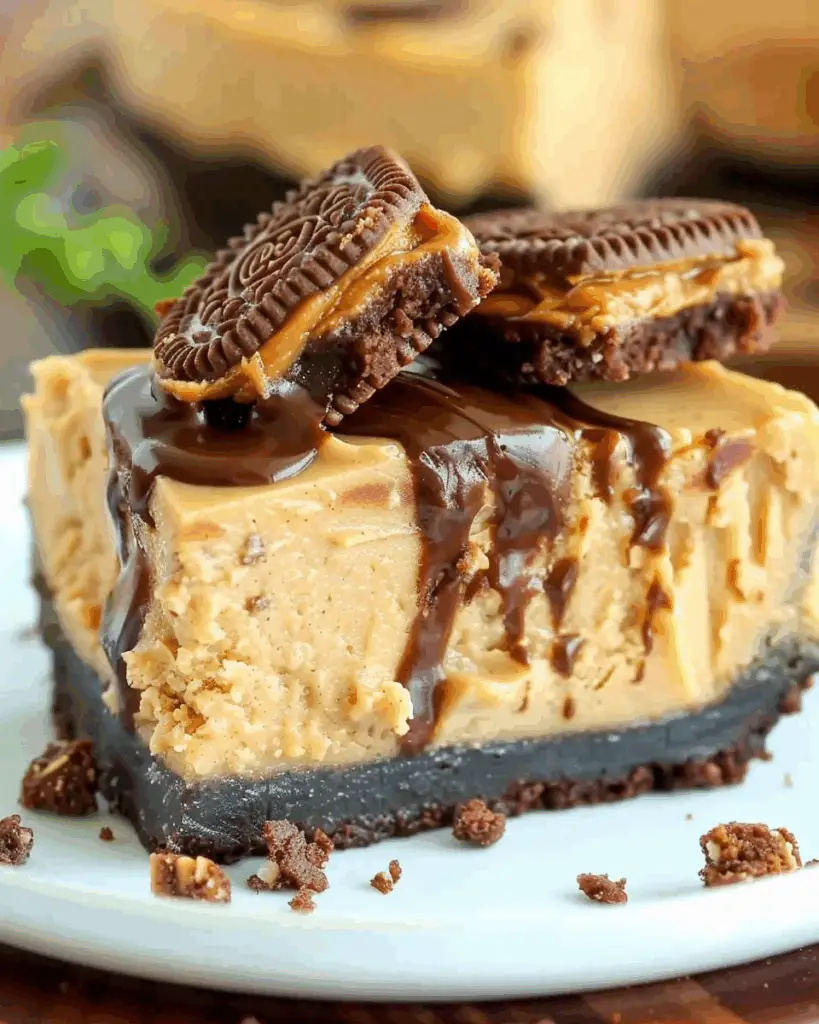 Peanut Butter Pie With Easy Oreo Crust