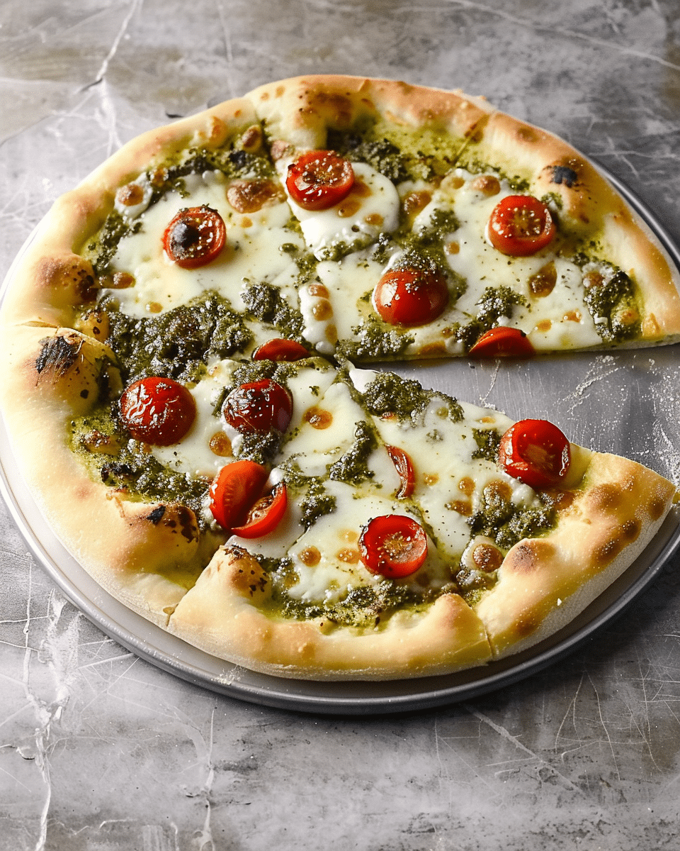 Tomato Florentine Pizza