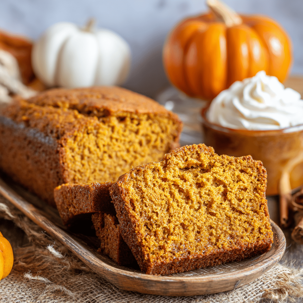 Pumpkin Coffee Cake With Streusel