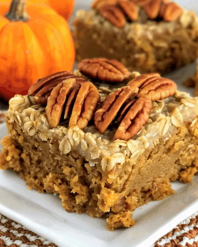 Pumpkin Oatmeal Dump Cake