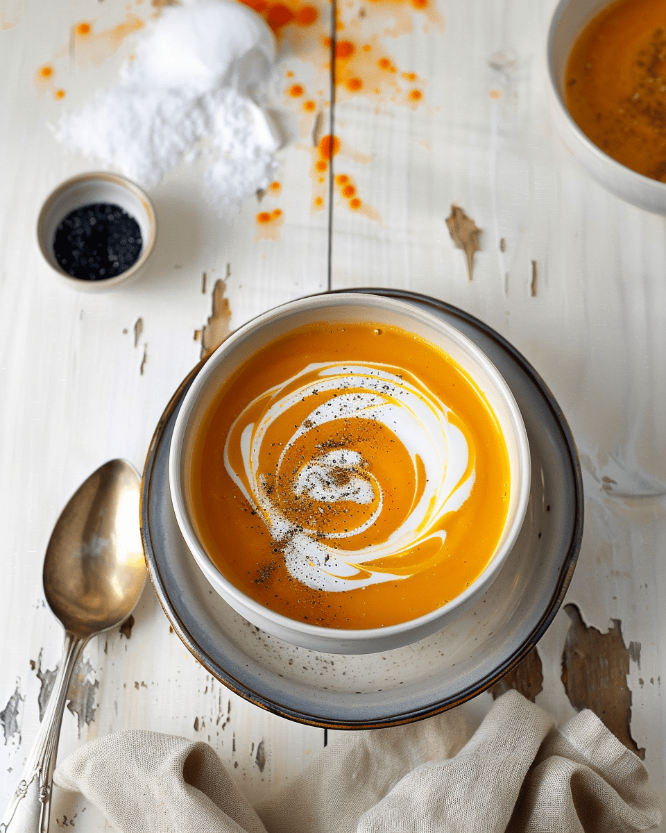 Pumpkin Soup with Coconut Milk