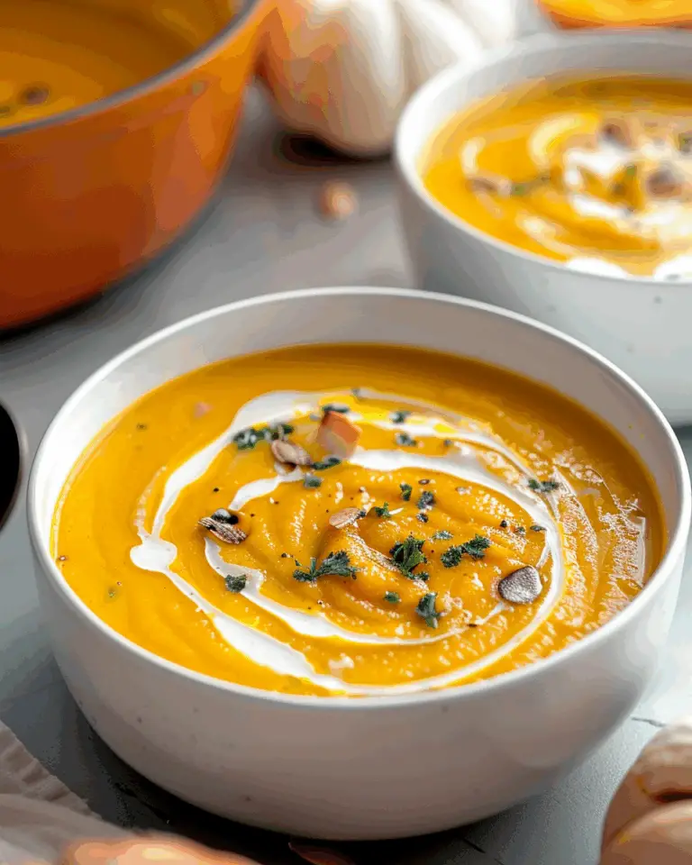 Pumpkin Soup with Coconut Milk