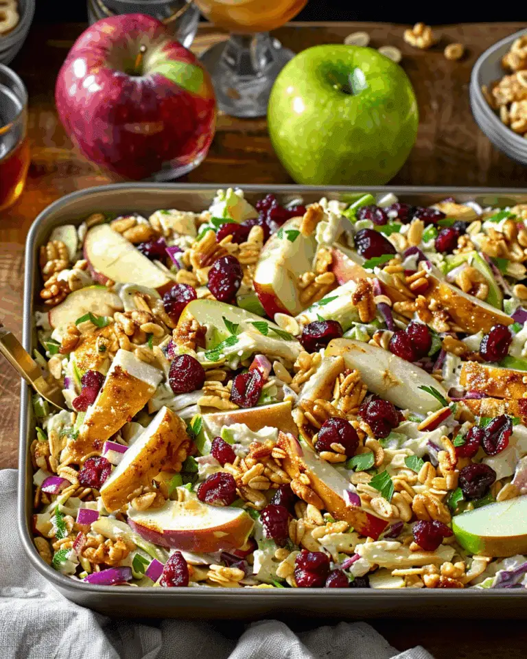 Apple Cranberry Coleslaw