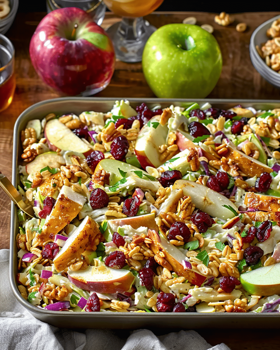 Apple Cranberry Coleslaw