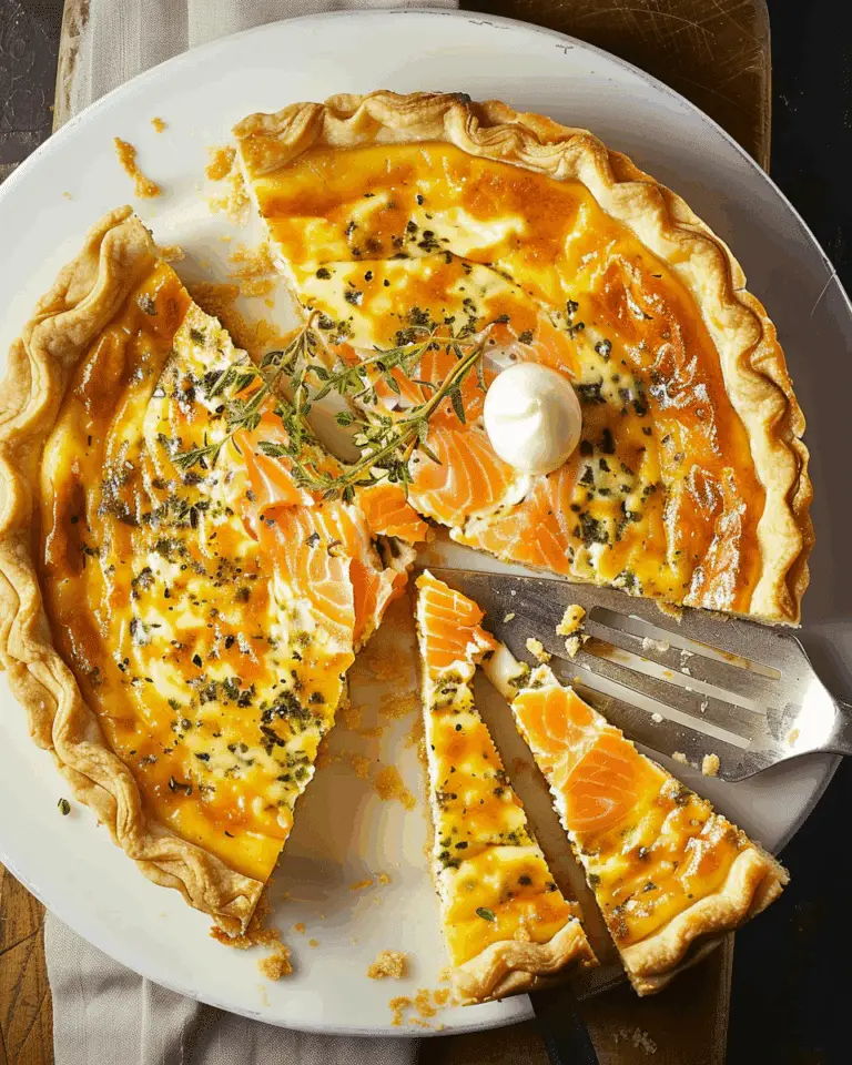 Salmon Quiche