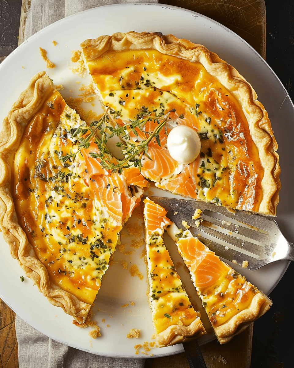 Salmon Quiche