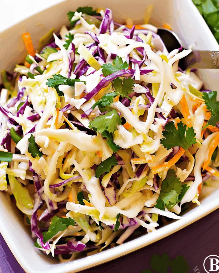 Sesame Slaw