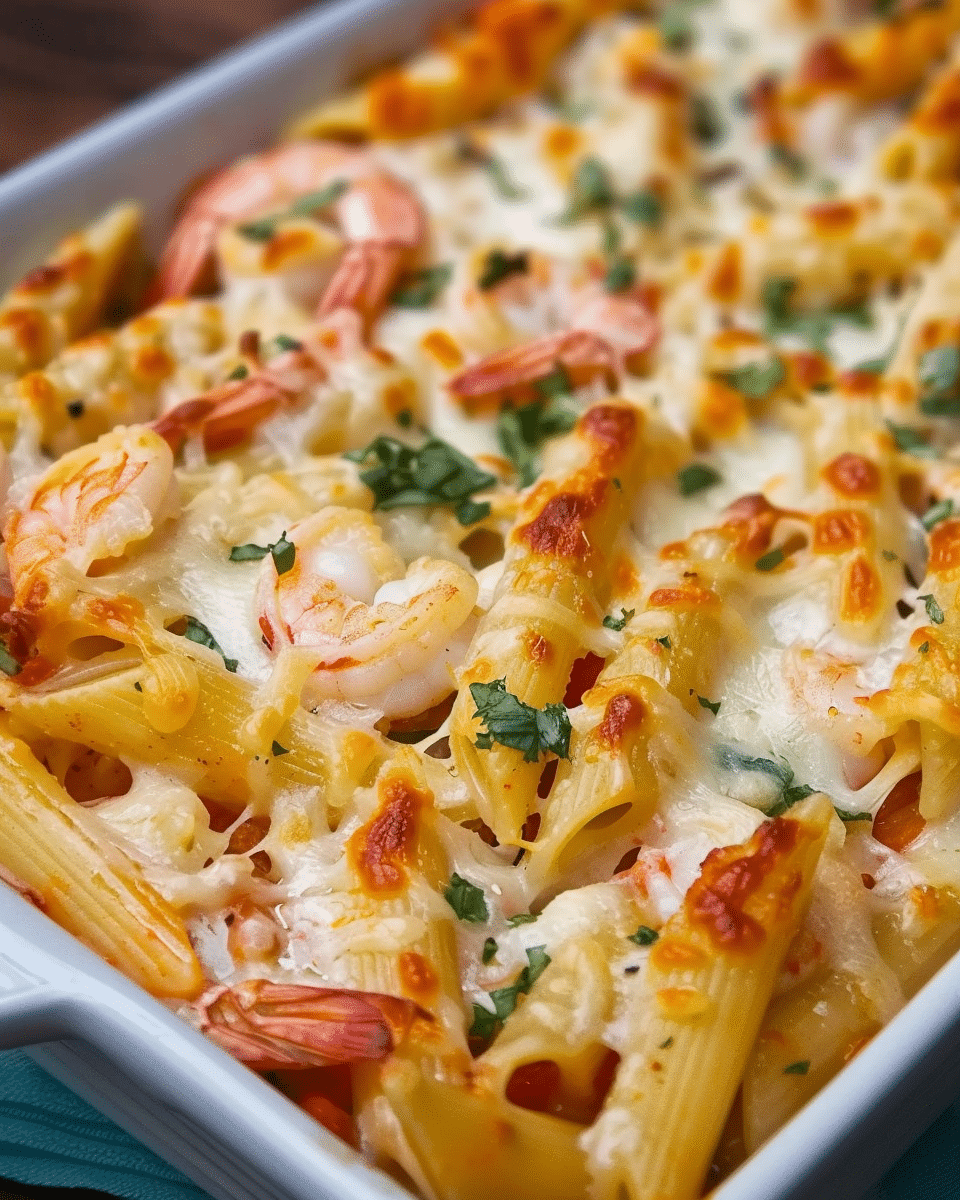 Shrimp Penne Pasta